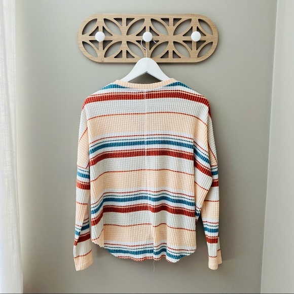 Urban Outfitters Out From Under Jojo Oversized Waffle Knit Top Sz XS - Picture 7 of 9